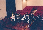 Auditorio del Forte Spagnolo dell'Aquila. Prove di esecuzione con archi